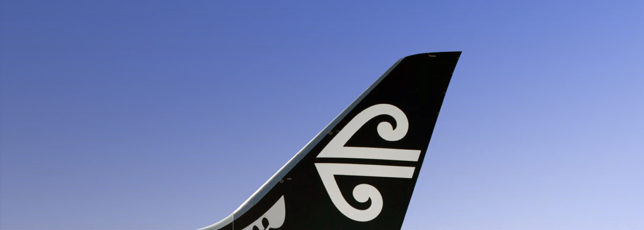Air New Zealand banner