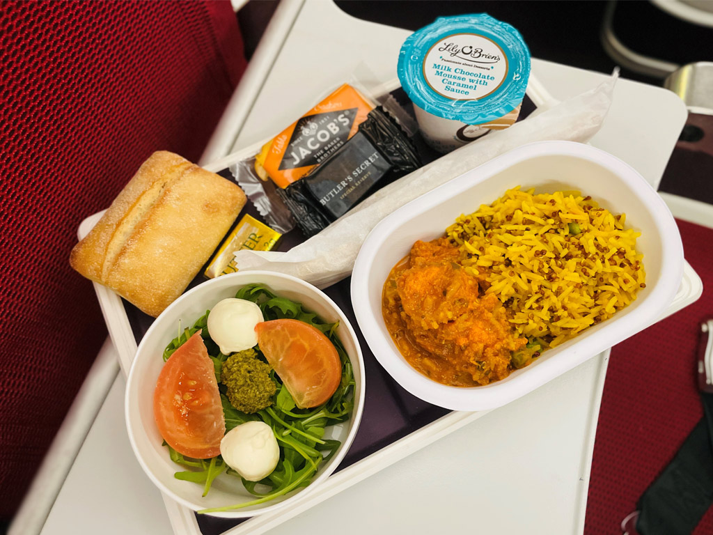 Food And Drink In Economy Economy Meals Virgin Atlantic