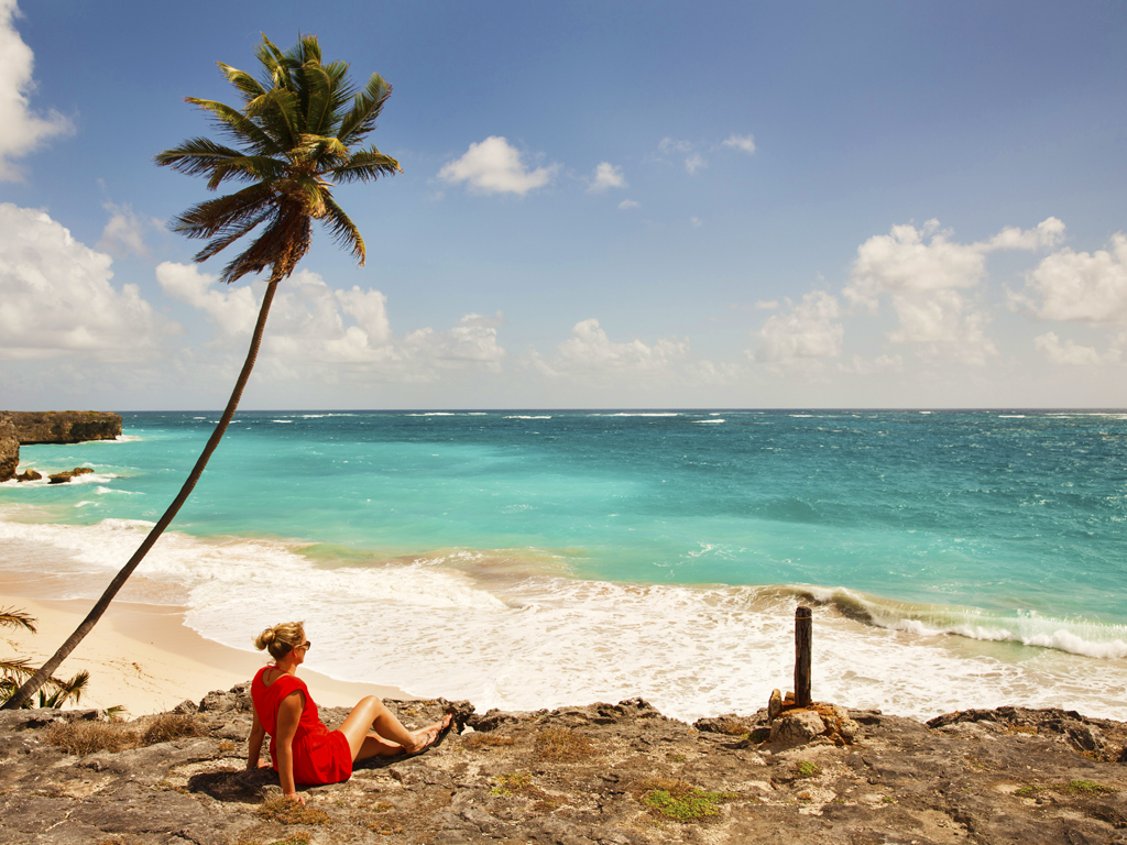 Relaxing in Barbados