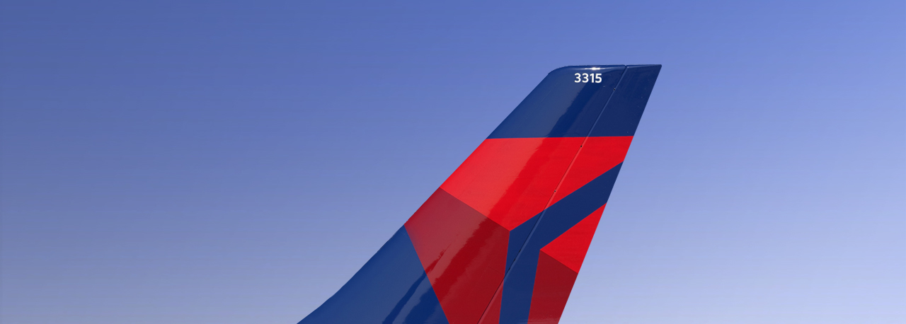 Delta Air Lines banner