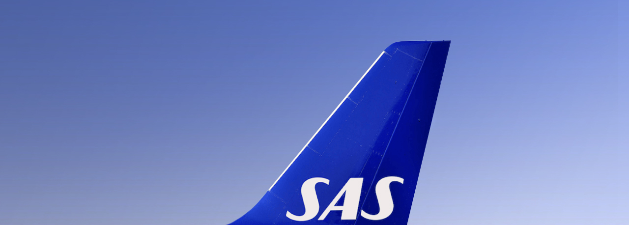 Scandinavian Airlines banner