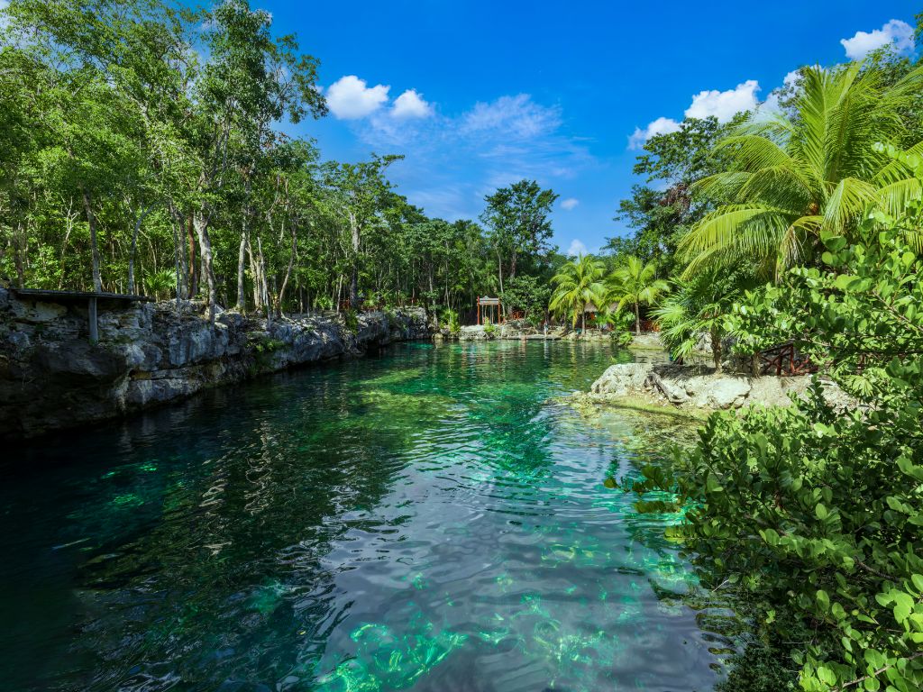 Cancun underwater