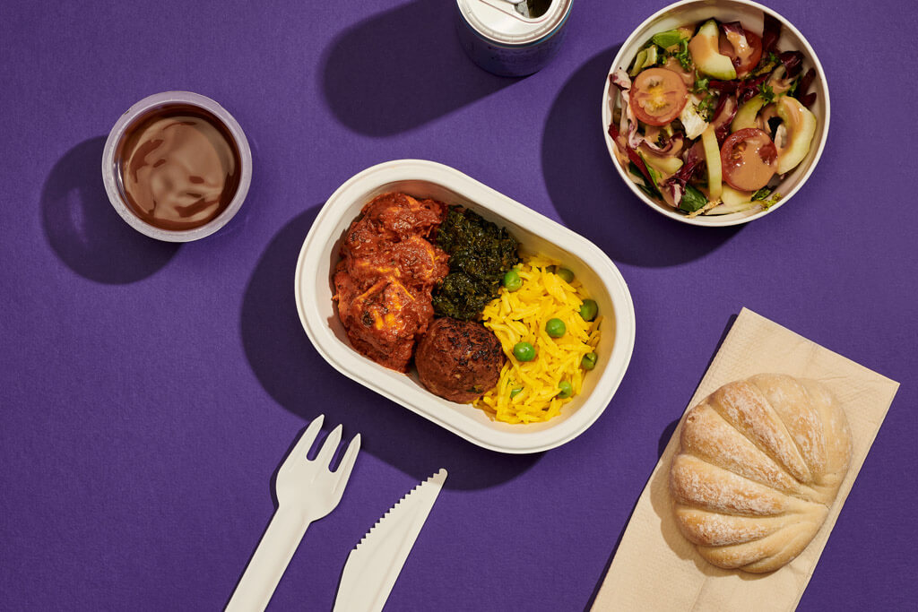 Pre order a meal in Economy