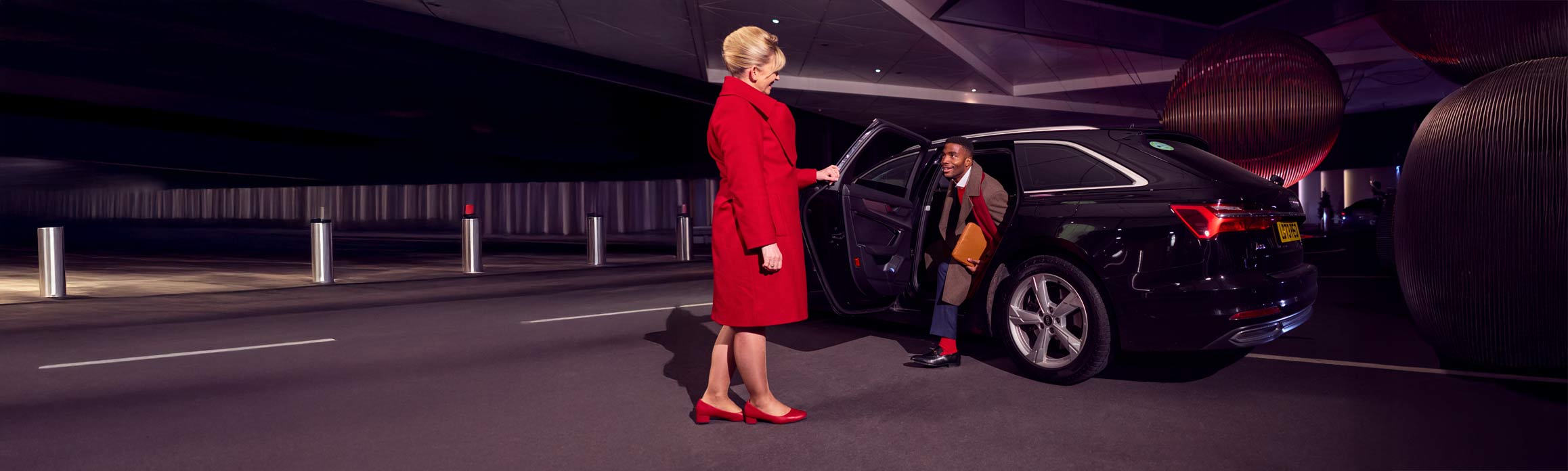 Chauffeur transfer banner