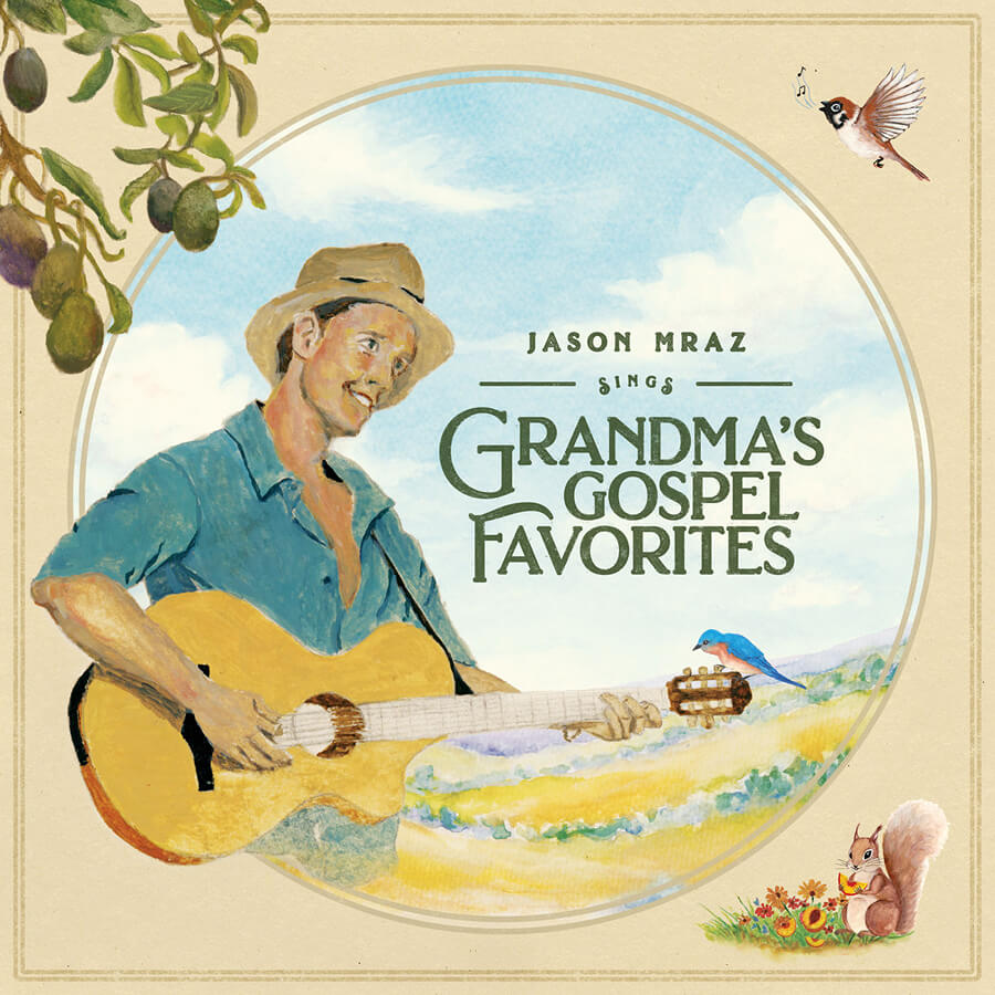 Album cover of Jason Mraz - Grandma's Gospel Favourites