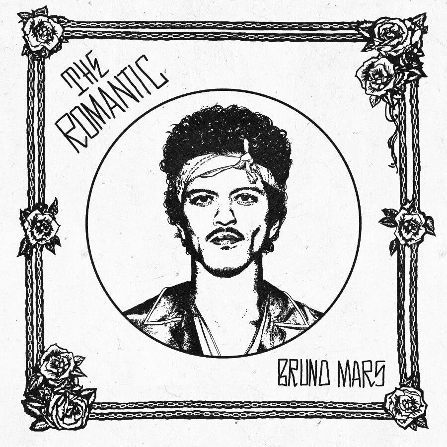 Album cover of Bruno Mars - The Romantic