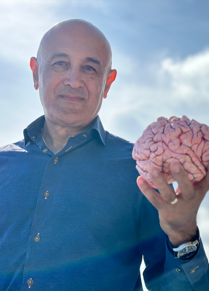 A poster for 'Secrets of the Brain with Jim Al-Khalili'