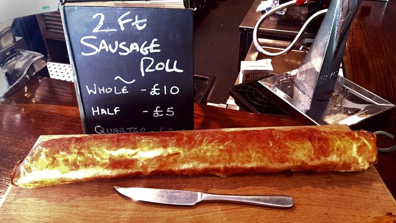 County Arms Two-Foot Sausage Roll