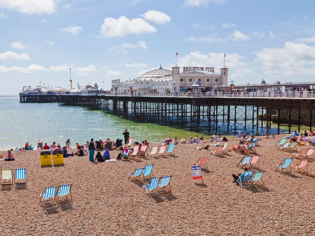 Brighton beach