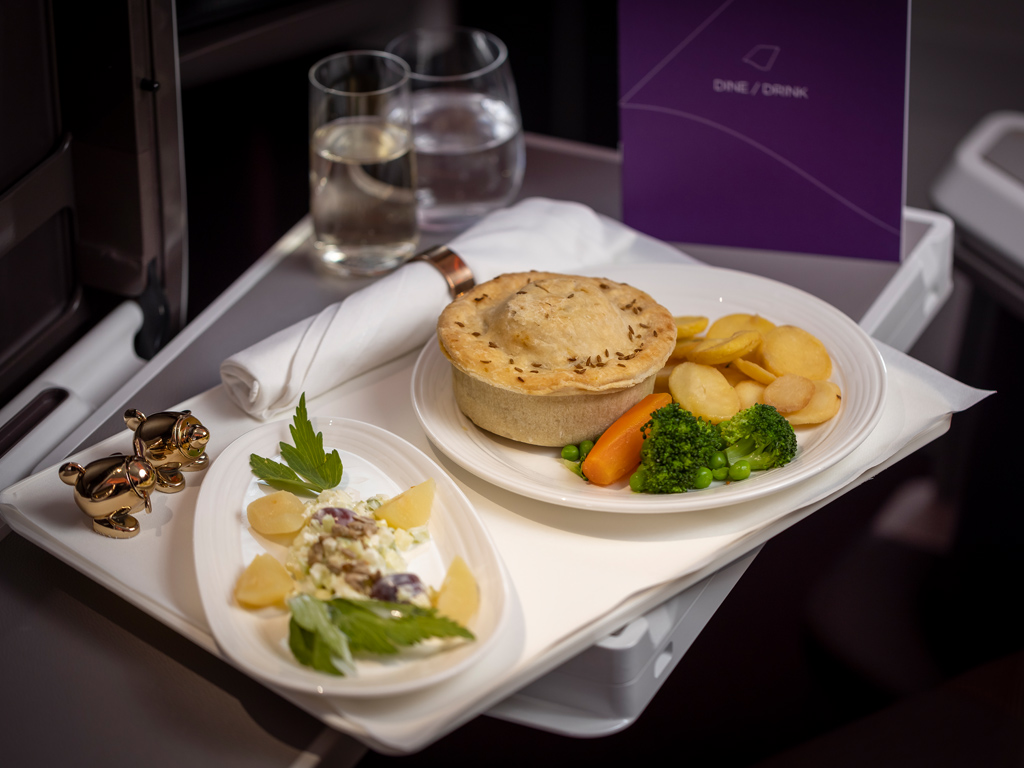 Food And Drink In Upper Upper Cabin Meals Virgin Atlantic